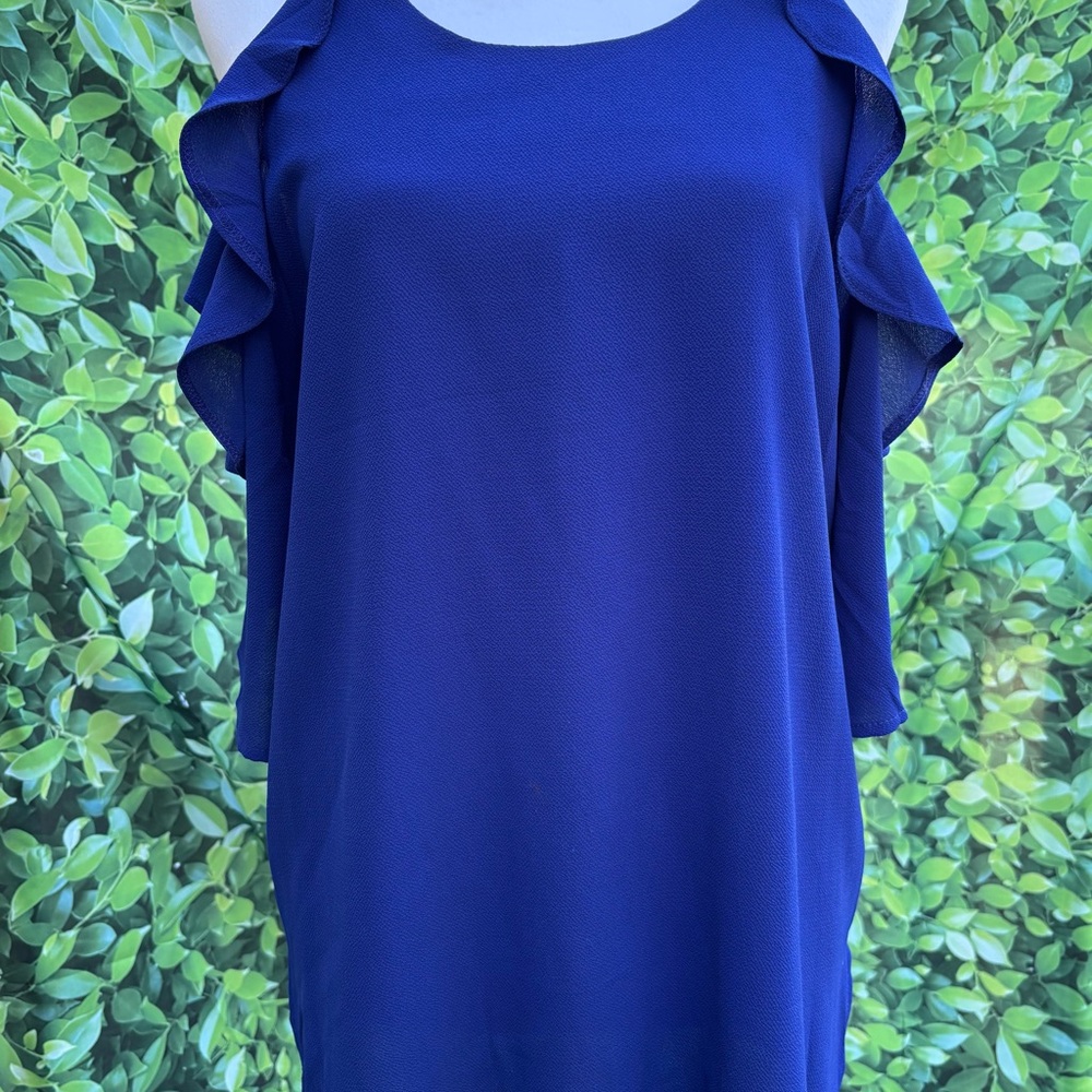 Umgee Boutique Cold Shoulder Blouse Medium